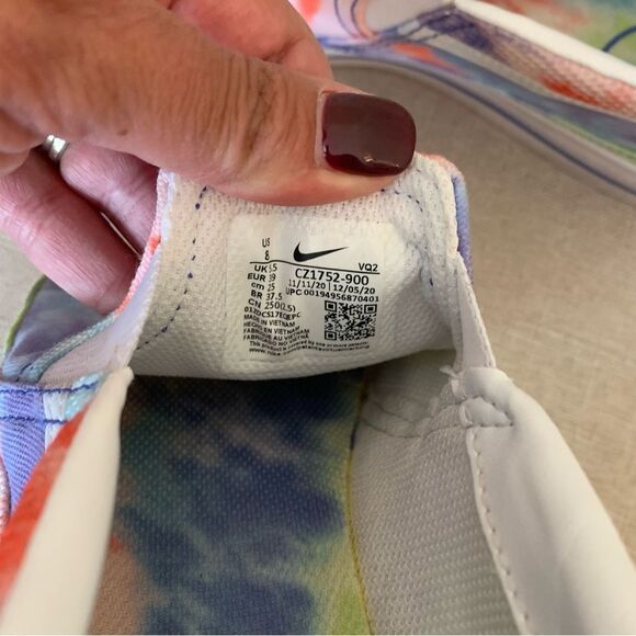 Nike Court Legacy Print Women's Slip-On Size 8 - Picture 7 of 8